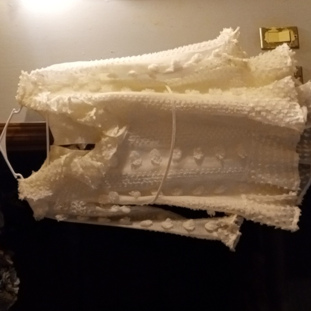 New with tags cream colored dress
